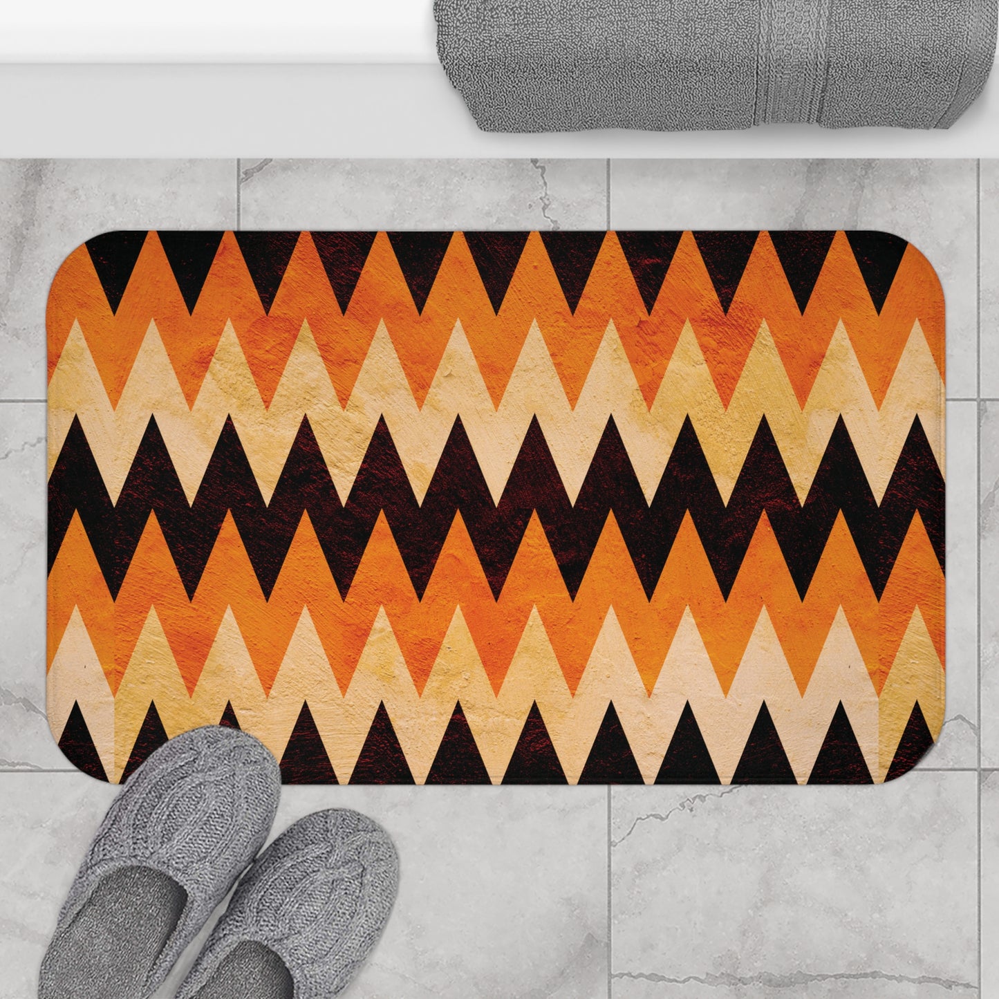 Happy Halloween  Anti-Slip Bath Mat | Spooky Seasonal Bathroom Décor