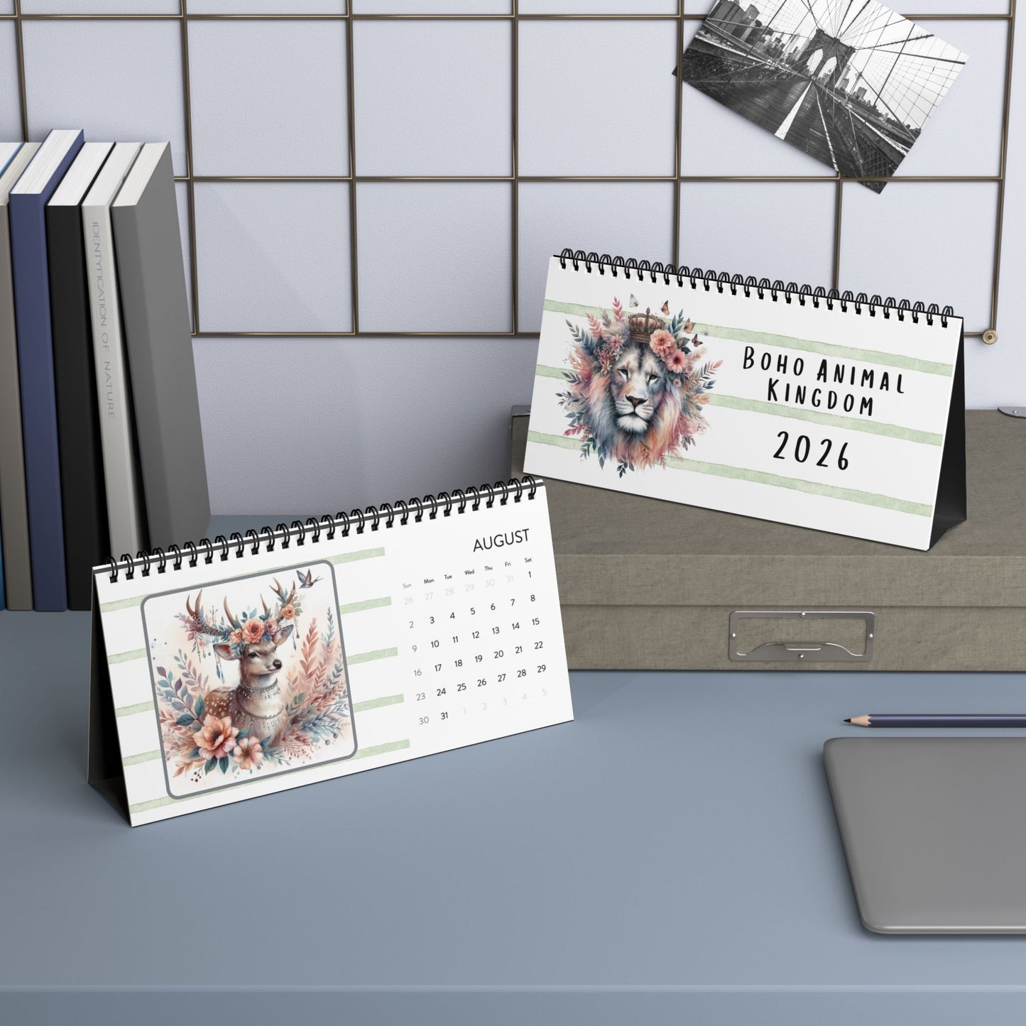 Animal Kingdom 2026 Desktop Calendar