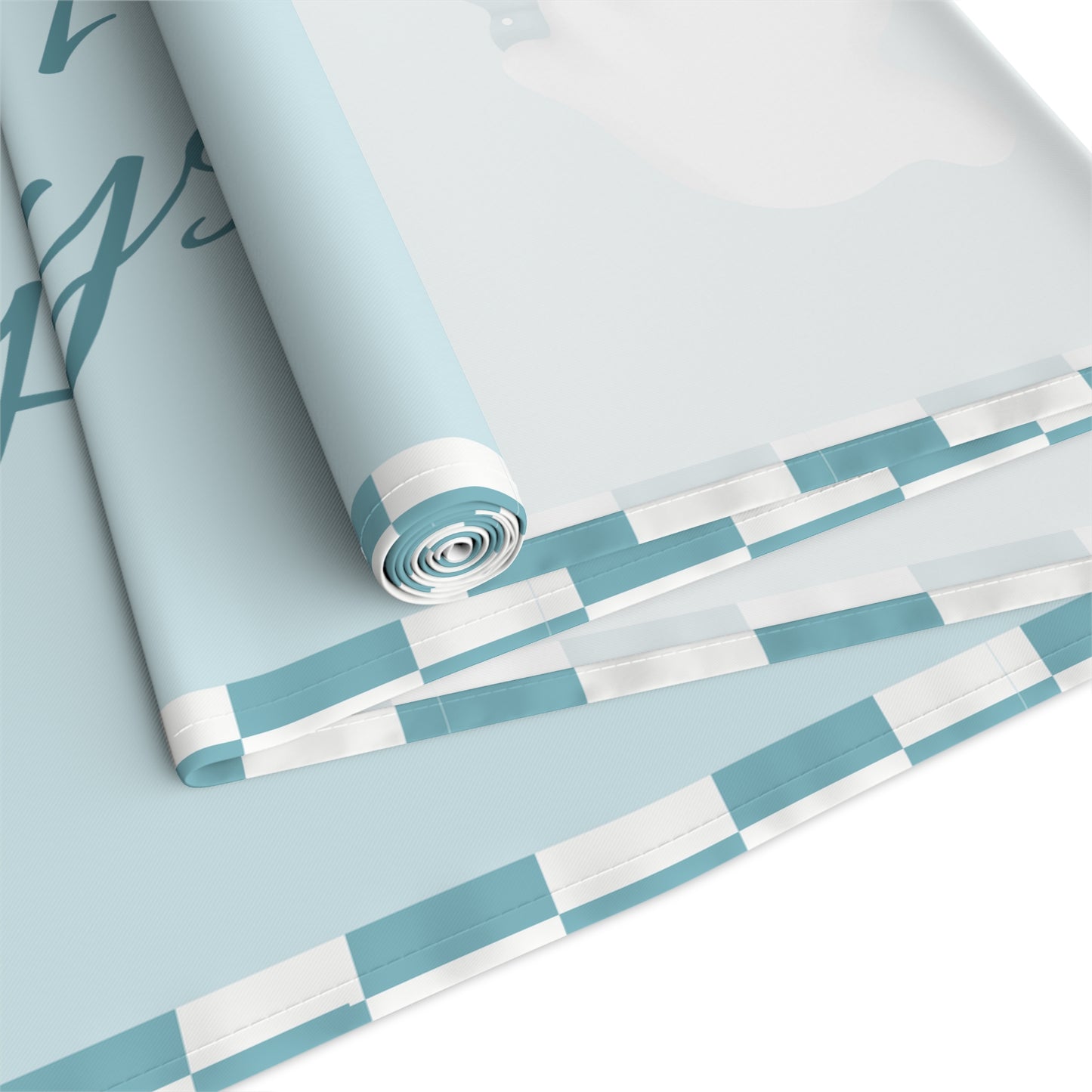 Holiday Gnomes Table Runner – Festive Polyester Table Decor for Christmas & Seasonal Dining